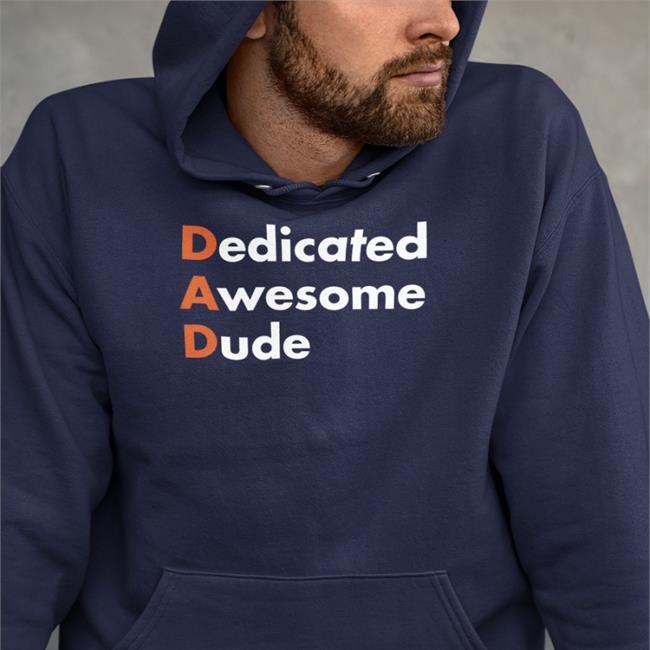 Dedicated Awesome Dude T Shirt Navy