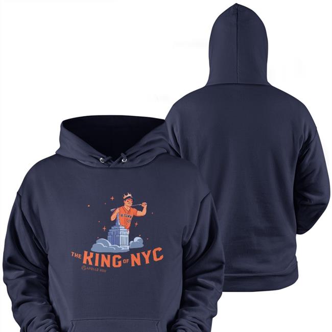 Apollohou The King Of Nyc Hooded Sweatshirt Astros