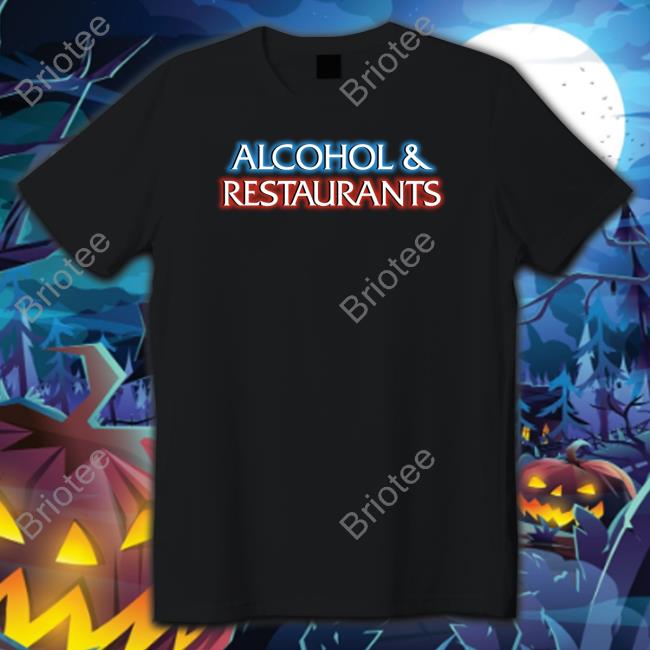 Kane Comics Merch Alcohol And Restaurants Sweatshirt Kanecomics