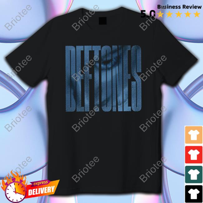 Deftones Merch Around The Fur Halftone Logo Tee