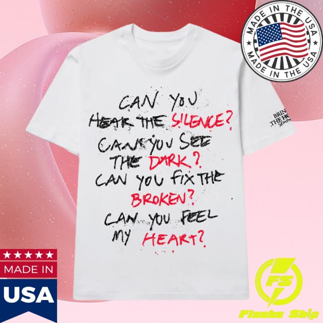 Official Horizon Supply Shop Can You Feel My Heart Shirts