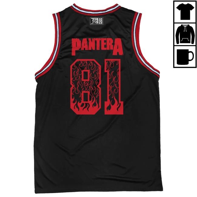Pantera X Puck Hcky Pantera 'Hellbound' Basketball Jersey – Puck Hcky