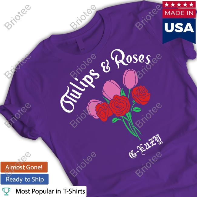 G-Eazy Merch Tulips & Roses Long Sleeved T Shirt