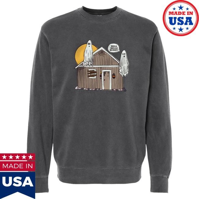 Official Old Time Hawkey Merch Store Shop Hello Buddy Halloween Crew Neck
