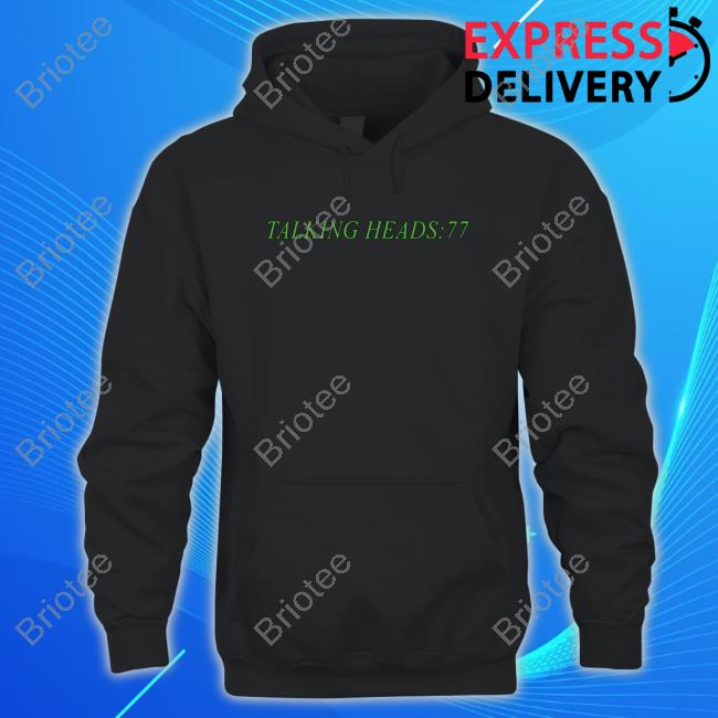 Official Talking Heads 77 Hoodie