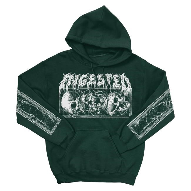 Official Indie Merch Store Shop Ingested "In The Box" Hooded Sweatshirt IndieMerchStore