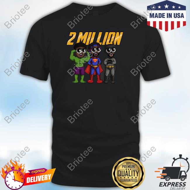 2 Million Subscribers T Shirts