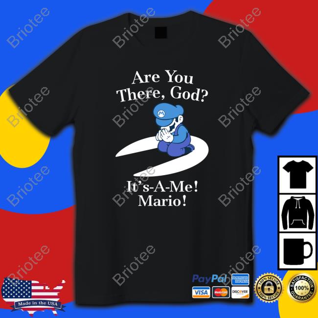 Official Are You There, God? T,S-A-Me! Mario! Shirt