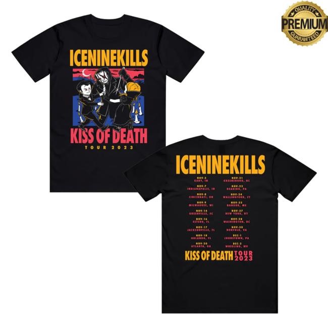 Official Ice Nine Kills Merch Store KOZIK 2023 Shirts Ink Merch IceNineKills