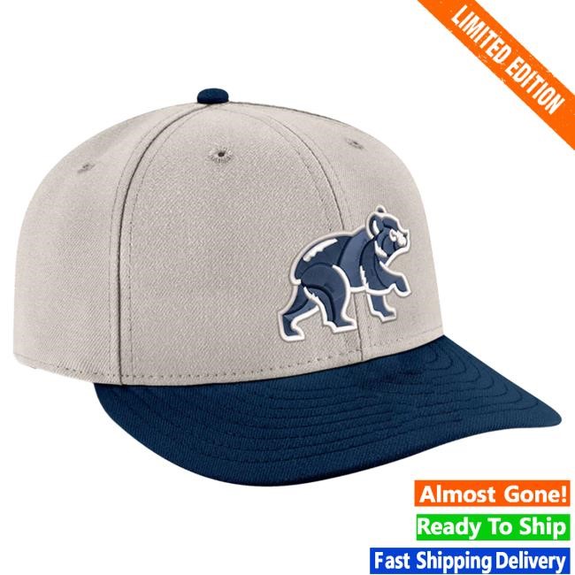 Chicago Cubs New Era Low Profile 9FIFTY Stone Walking Bear Snapback Hat | Buy Official Clark Street Sports