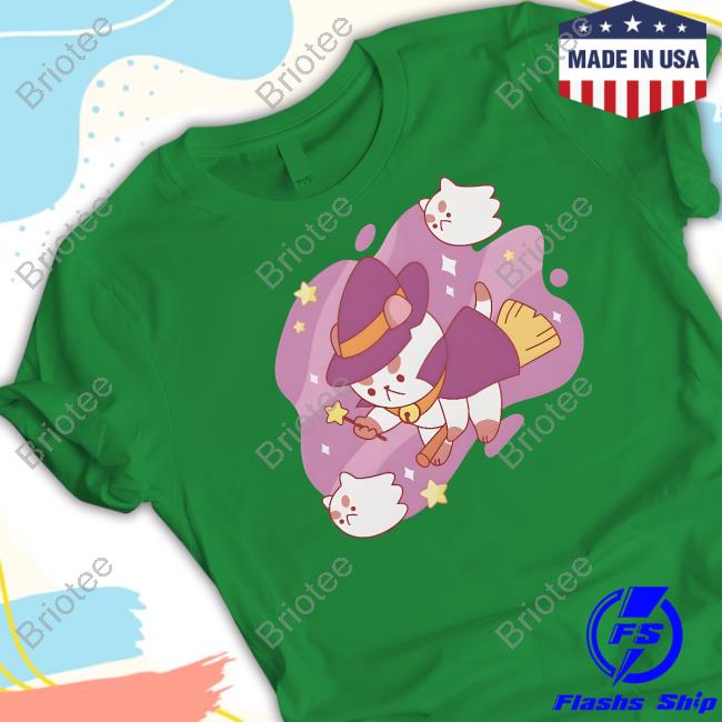 Bee And Puppycat Witchy Puppycat Halloween Long Sleeve Tee