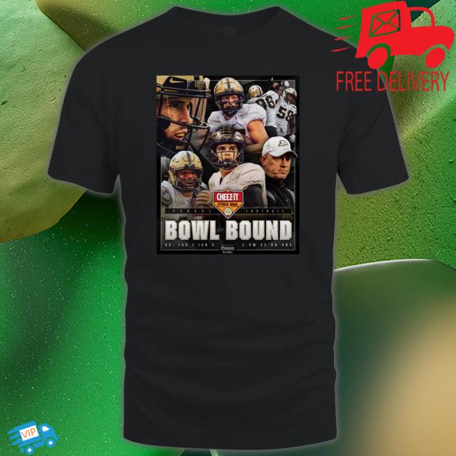 Official Purdue Boilermakers Football Bowl Bound Cheez-It Citrus Bowl Shirt