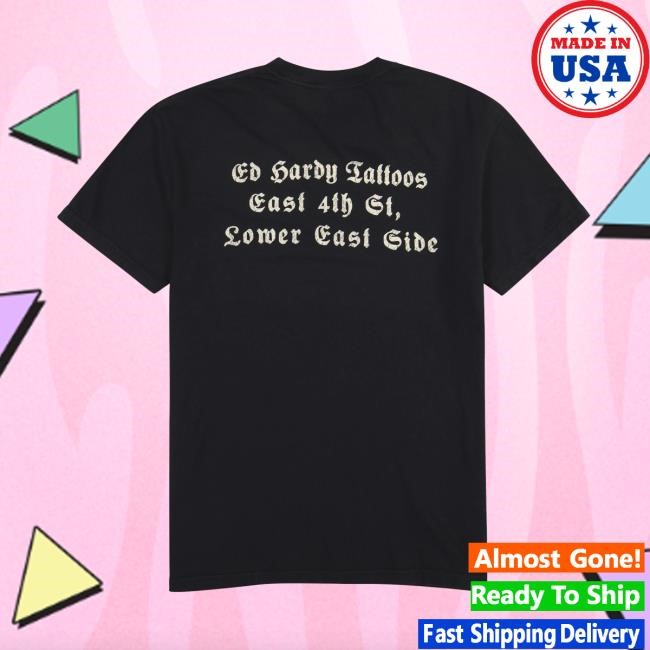 Love Kills Slowly Skull Short Sleeve Shirt Ed Hardy