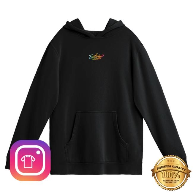 Official Beautiful Bastard Merch Store Philip DeFranco Emotionally Exhausted - Hoodies