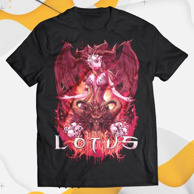 Official Indie Merch Within Destruction Lotus X Diablo Iv Attractive Shirt IndieMerchStore