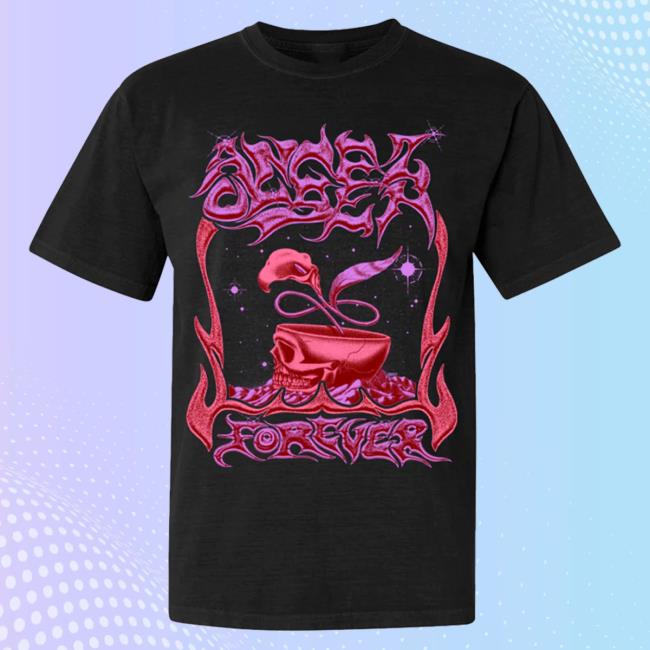 Official Hello Merch Angel Olsen Forever Crew neck Black AngelOlsen HelloMerch