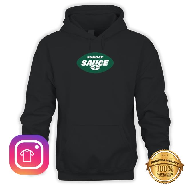 Official Sunday Sauce New York Jets Long Sleeve Tee