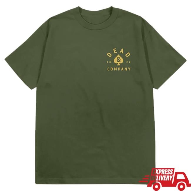 Dead And Company Store Merch Dead & Company Las Vegas Spade T Shirt