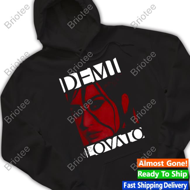 Official Demi Lovato Store Revamped Black Hoodie
