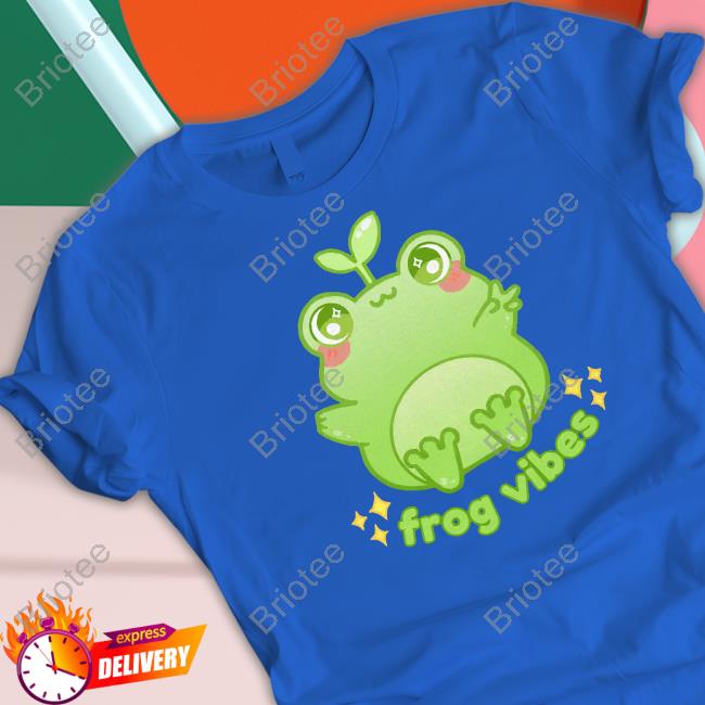 Froggycrossing Merch Frog Vibes Sweatshirt Crowdmade
