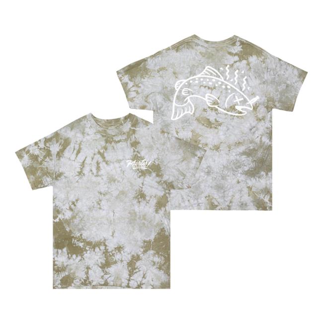 Kurtis Conner Merch Making It Stinky Green Bleach Dye Tee