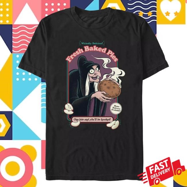 Official Disney Shop Evil Queen as Peddlar T Shirt for Adults – Snow White and the Seven Dwarfs