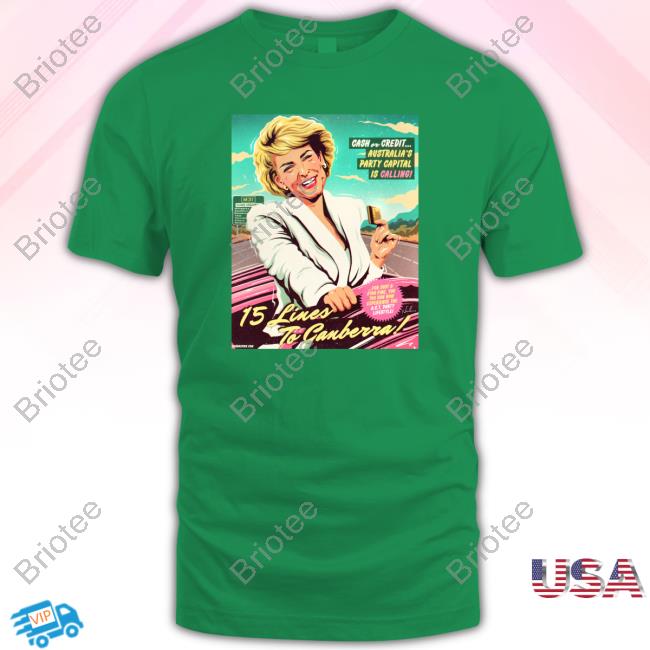 Official Nordacious 15 Lines To Canberra Shirt
