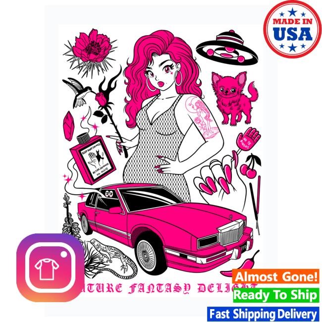 Official Meow Wolf Store Shop Merch MeowWolf Aphrodite L/S Tee Meow Wolf Apparel Clothing
