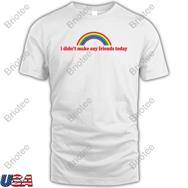 I Didn't Make Any Friends Today White Crewneck Sweatshirt