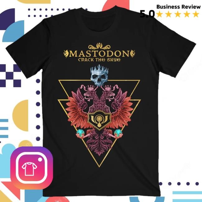 Official Mastodon Merch Store Mastodon Rocks CTS Geometric Tee