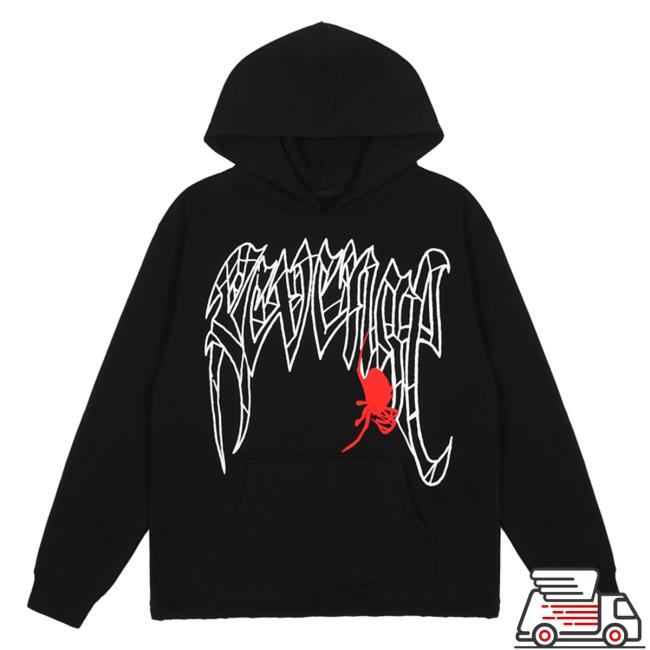Official Revenge XXXTentacion Apparel Clothing Store Shop Revenge Spider Sweatshirt XXX Tentacion Merch