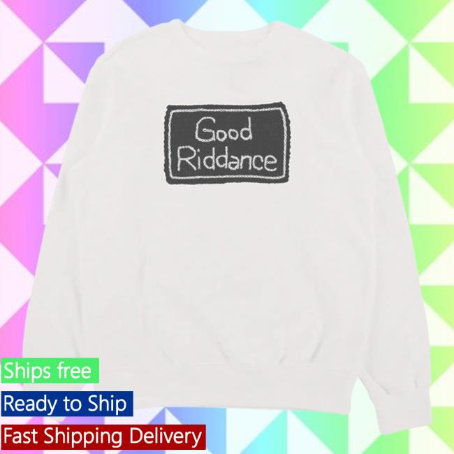 Official Gracie Abrams Merch Store Gracie Abrams Good Riddance Crochet Hooded Sweatshirt GracieAbrams