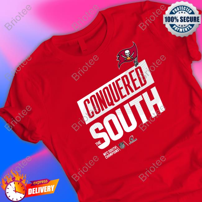 Buccaneers Shop Fanatics Coach Lo Locust Tampa Bay Conquered South NFC South Division Champions Shirt