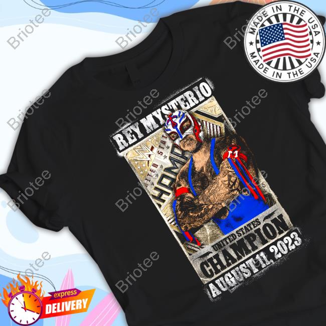 WWEShop Rey Mysterio United States Championship Hoodie