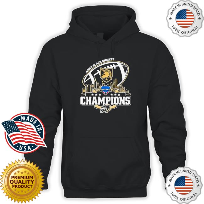 Official Army Black Knights Logo Dukes Bowl City 2022 Champions Tee Shirt
