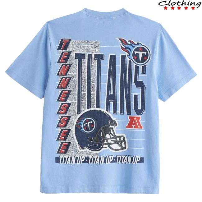 Official Abercrombie And Fitch Apparel Clothing Merch Tennessee Titans Graphic Top Shirt Abercrombie Store Shop