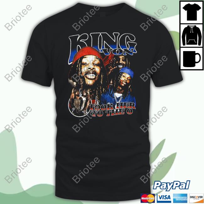 King Von Merch The O Shirt