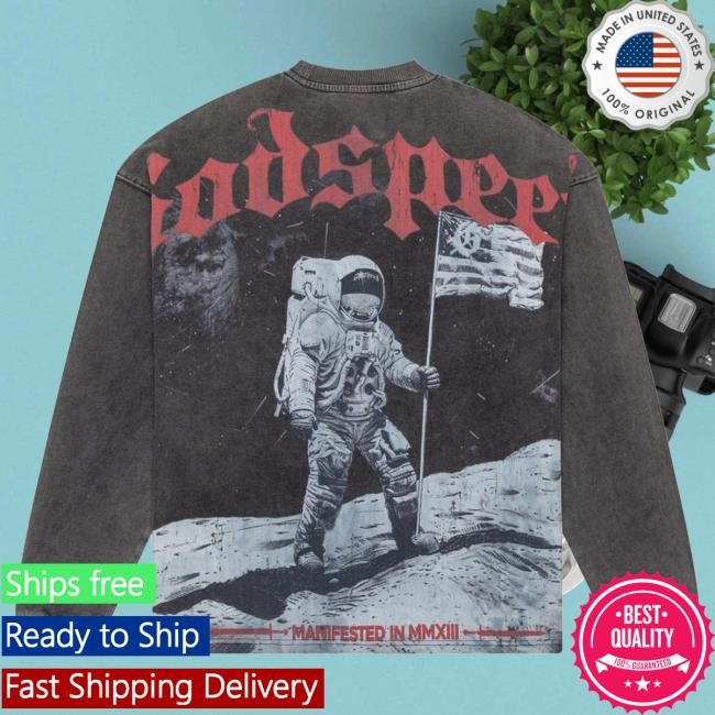 Official Godspeed New York Clothing Shop Long 1969 Long Sleeve T-Shirt (Black)