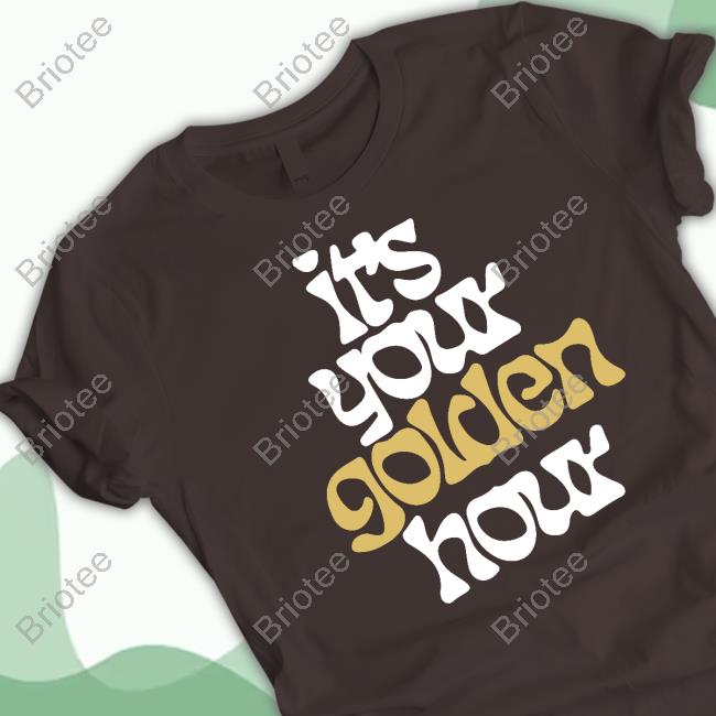 Official Jvke It's Your Golden Hour Shimmer T-Shirt