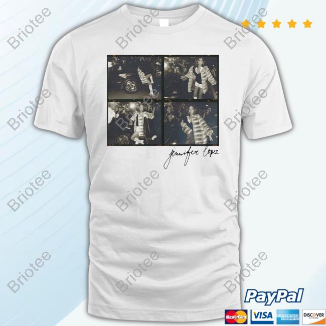 Jennifer Lopez Store TIMT Photo Collage T Shirt