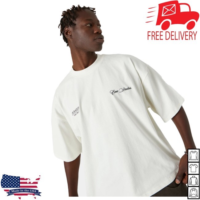 Courageous Off Sand Oversized Tee Shirt