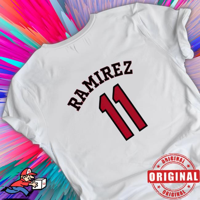 Official Ramirez 11 Cleveland Guardians Hoodie