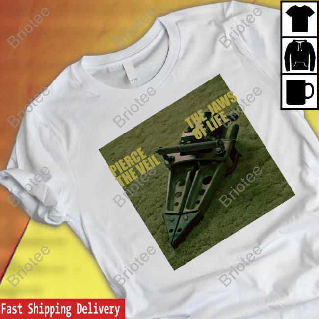Official Pierce The Veil The Jaws Of Life Album Cover Tee