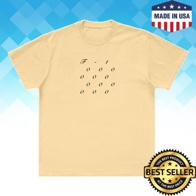 Post Malone Official Merch Shop – Post Malone F-1 Trillion Stacked T-Shirt Post Malone Merchandise Collections