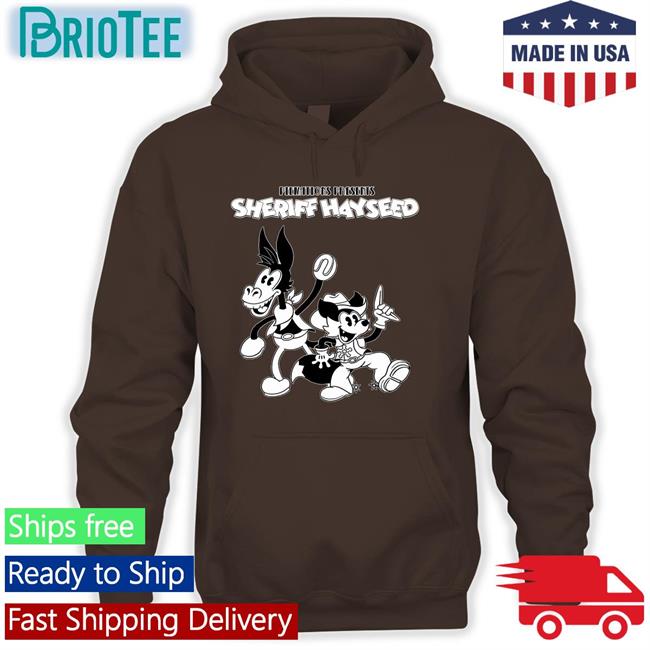 Fanfiber Merch Piemations Presents Sheriff Hayseed Shirt Sheriff Hayseed T Shirt