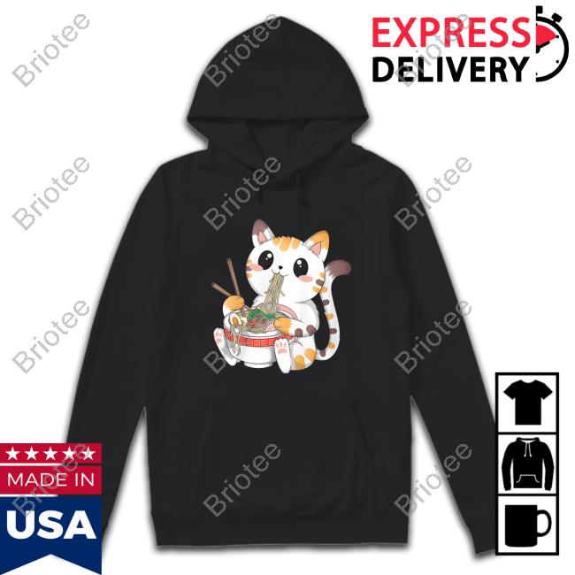 FURIA His Wattson Cat Eat Noodles Shirts