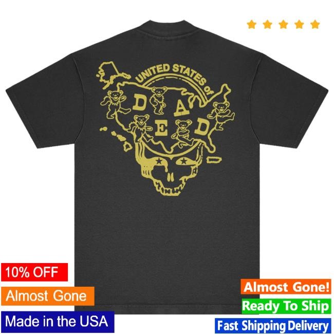 Official Grateful Dead Maryland United States of DeadNew Shirt GratefulDead