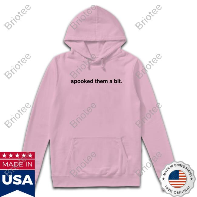 Spooked Them A Bit Shirt Luxx Noir London Spooked Them A Bit Hooded Sweatshirt