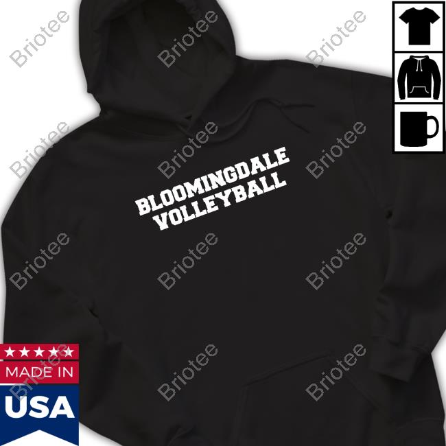 Official Bloomingdale Volleyball Tee Shirt