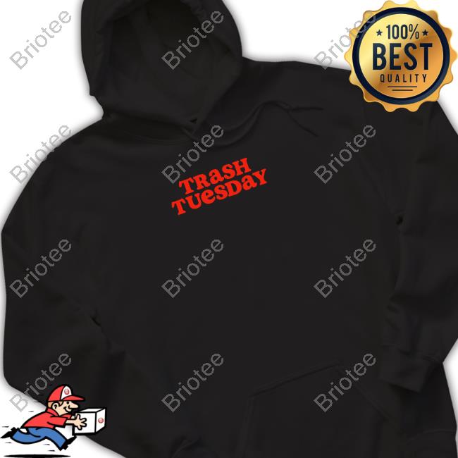 Official Trash Tuesday Logo Hoodie